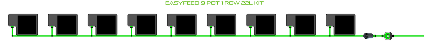 ALIEN EasyFeed 9 Pot 1 Row Kit