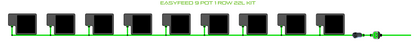 ALIEN EasyFeed 9 Pot 1 Row Kit