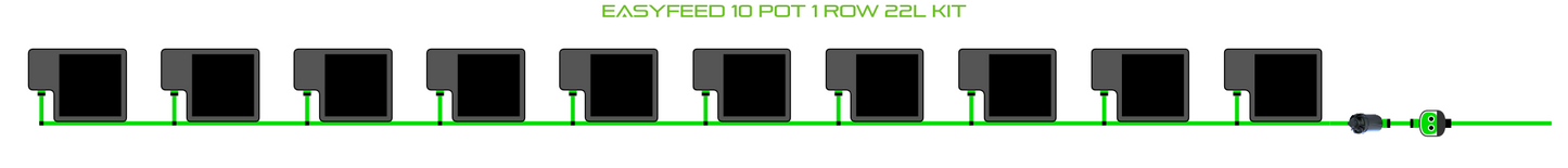 ALIEN EasyFeed 10 Pot 1 Row Kit