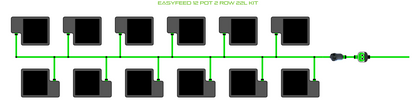 ALIEN EasyFeed 12 Pot 2 Row Kit
