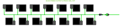 ALIEN EasyFeed 14 Pot 2 Row Kit