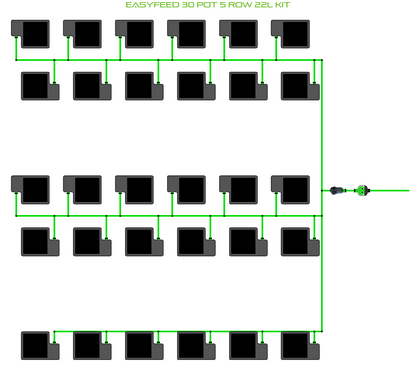 ALIEN EasyFeed 30 Pot 5 Row Kit