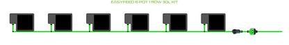ALIEN EasyFeed 6 Pot 1 Row Kit