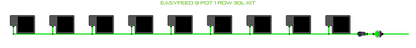 ALIEN EasyFeed 9 Pot 1 Row Kit