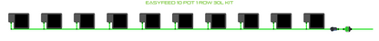 ALIEN EasyFeed 10 Pot 1 Row Kit