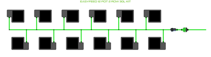 ALIEN EasyFeed 12 Pot 2 Row Kit