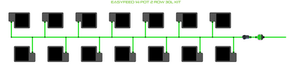 ALIEN EasyFeed 14 Pot 2 Row Kit