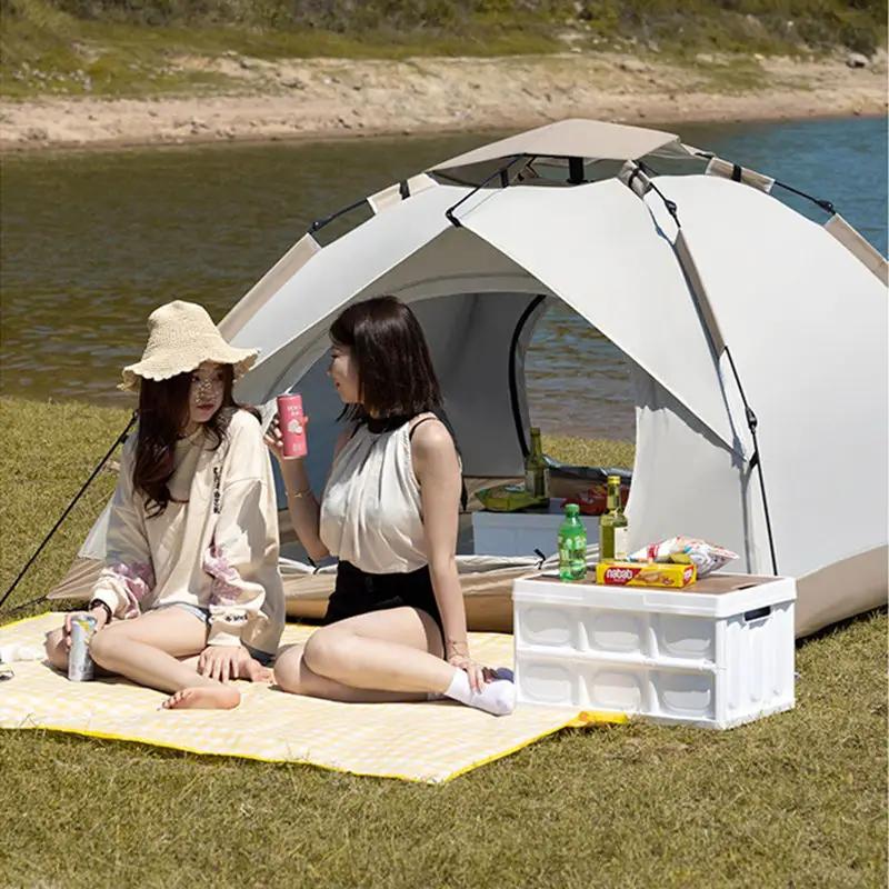 Outdoor Automatic Quick Open Tent With Two Doors