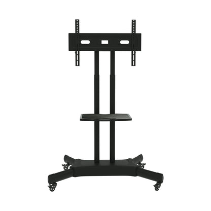 FANCO Universal Rotating TV Stand, suitable for 32-80 inch TVs, with adjustable tilt height and maximum VESA 600x400mm (black)