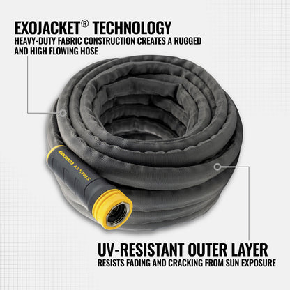 Stanley 100 ft x 5/8" Fabric Hose w/Swivel Coupling