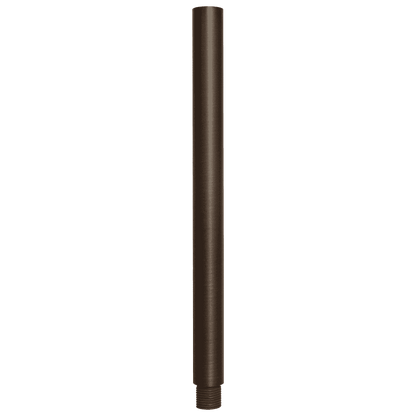 BPE - Extensión de poste de latón de 6", 12" o 24" para luminarias de latón para caminos y focos