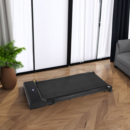 Portable treadmill with remote control, a 240 pound walking and jogging machine, and a black capacity - Tampa Home & Garden Store