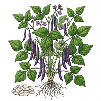 BEAN Seeds, Royalty Purple Bush - Tampa Home & Garden Store