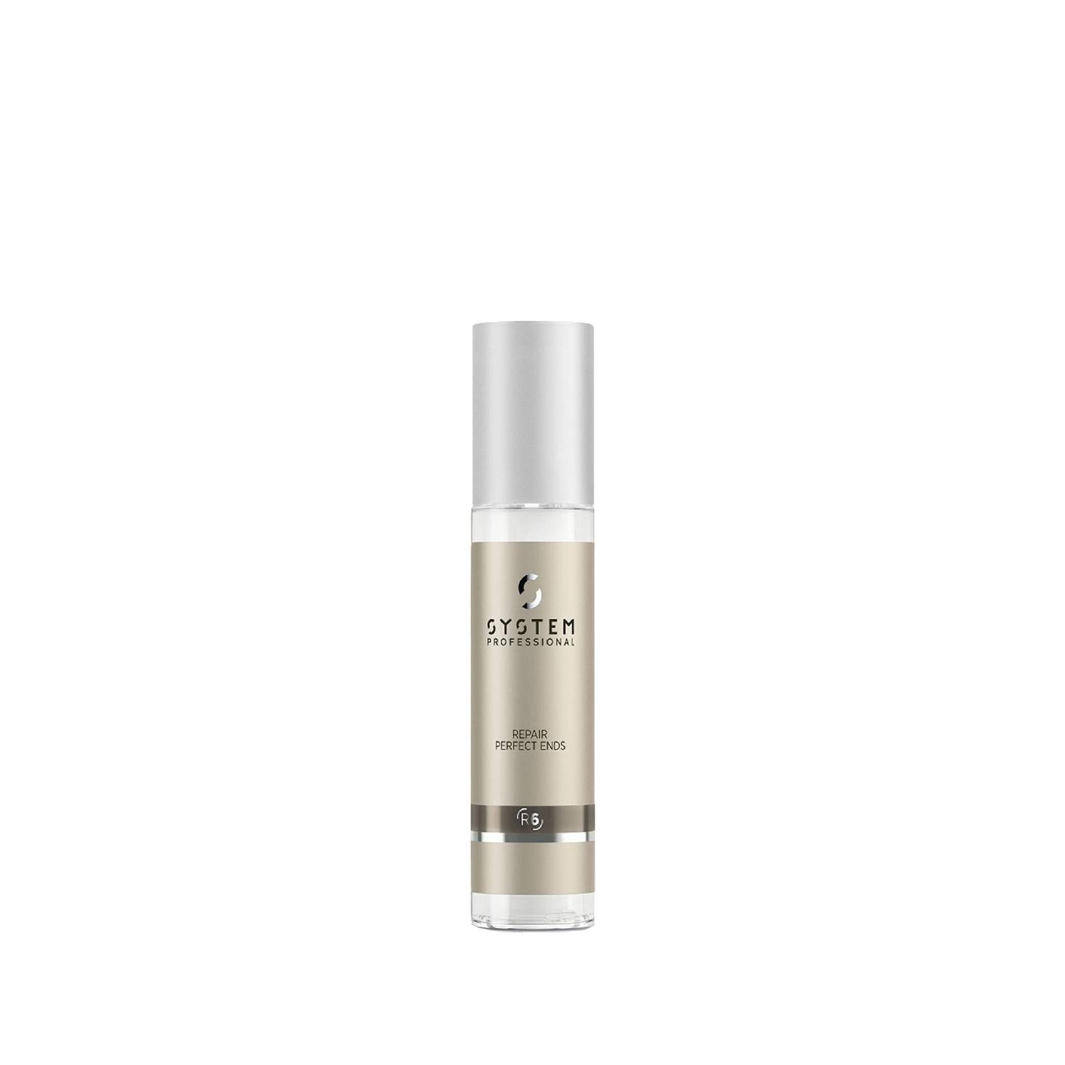 Hair serum bottle, System Professional by Wella, Repair Perfect Ends, 40ml, beige/gold container on Tampa Home & Garden Store