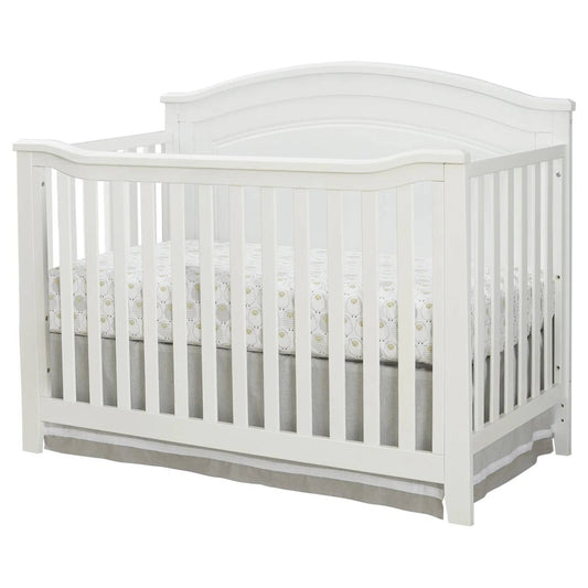Cuna convertible de madera maciza SF Home en blanco - Cama infantil se vende por separado