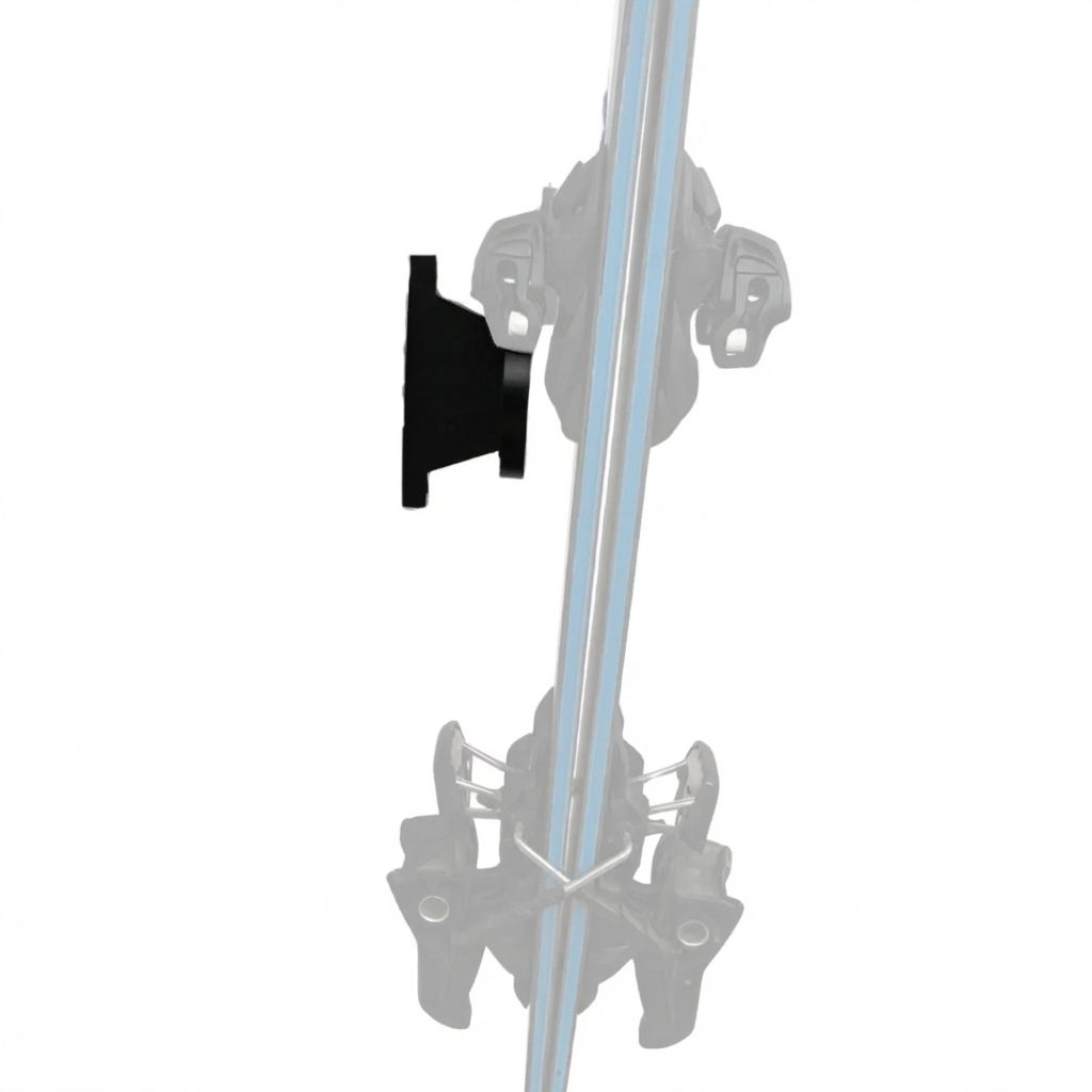 Wall Ski Rack With A Strong Binding Storage Hook