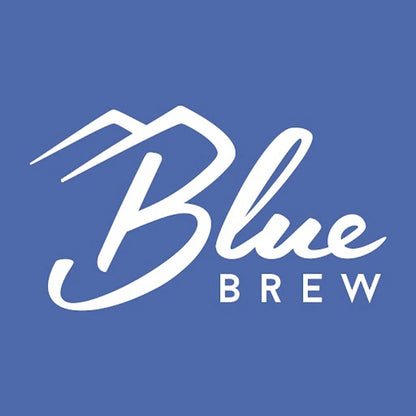 BLUE BREW Ceramic Pour Over Coffee Dripper & Borosilicate Glass Server Set – Premium Single-Serve Coffee Maker with Heat-Resistant Carafe - Tampa Home & Garden Store