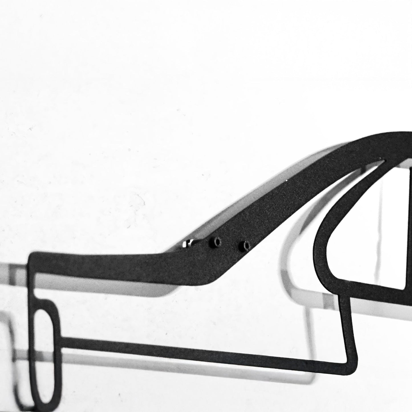 BMW E34 M5 Wall Art – Classic Steel Silhouette with Spinning Wheels-KAFMEKA014 - Tampa Home & Garden Store