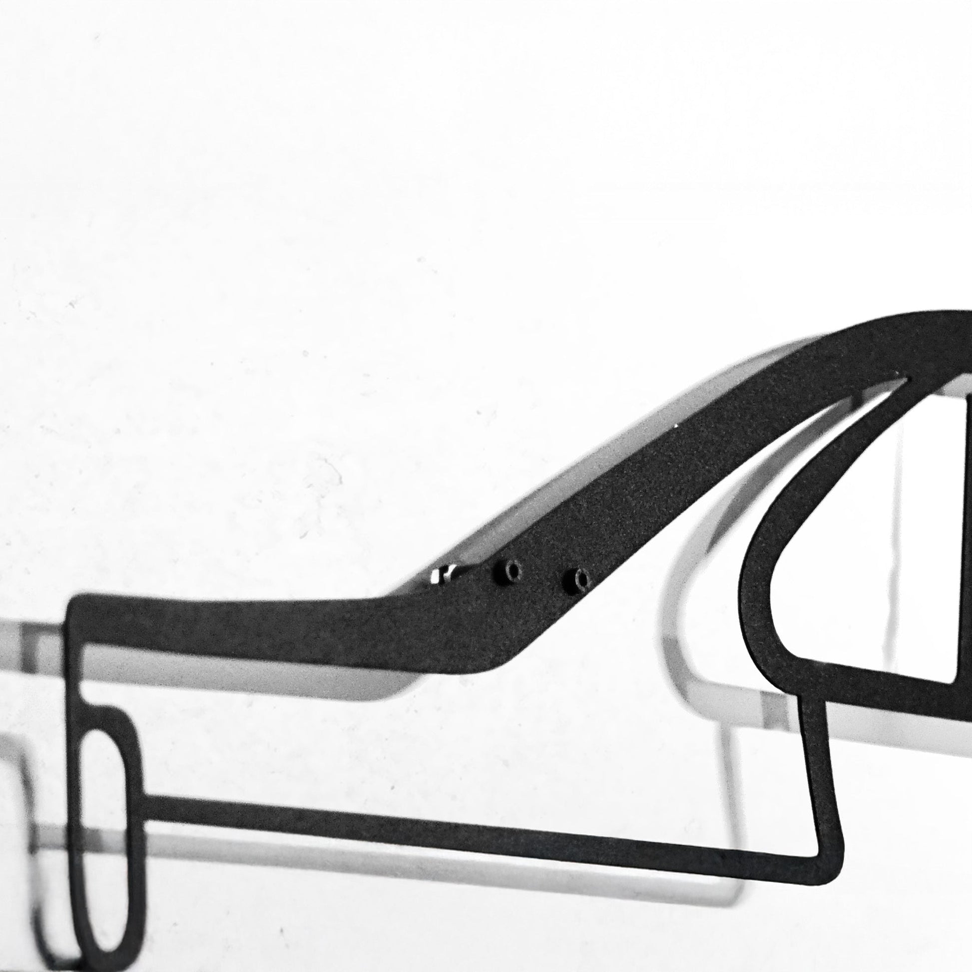 BMW E34 M5 Wall Art – Classic Steel Silhouette with Spinning Wheels-KAFMEKA014 - Tampa Home & Garden Store