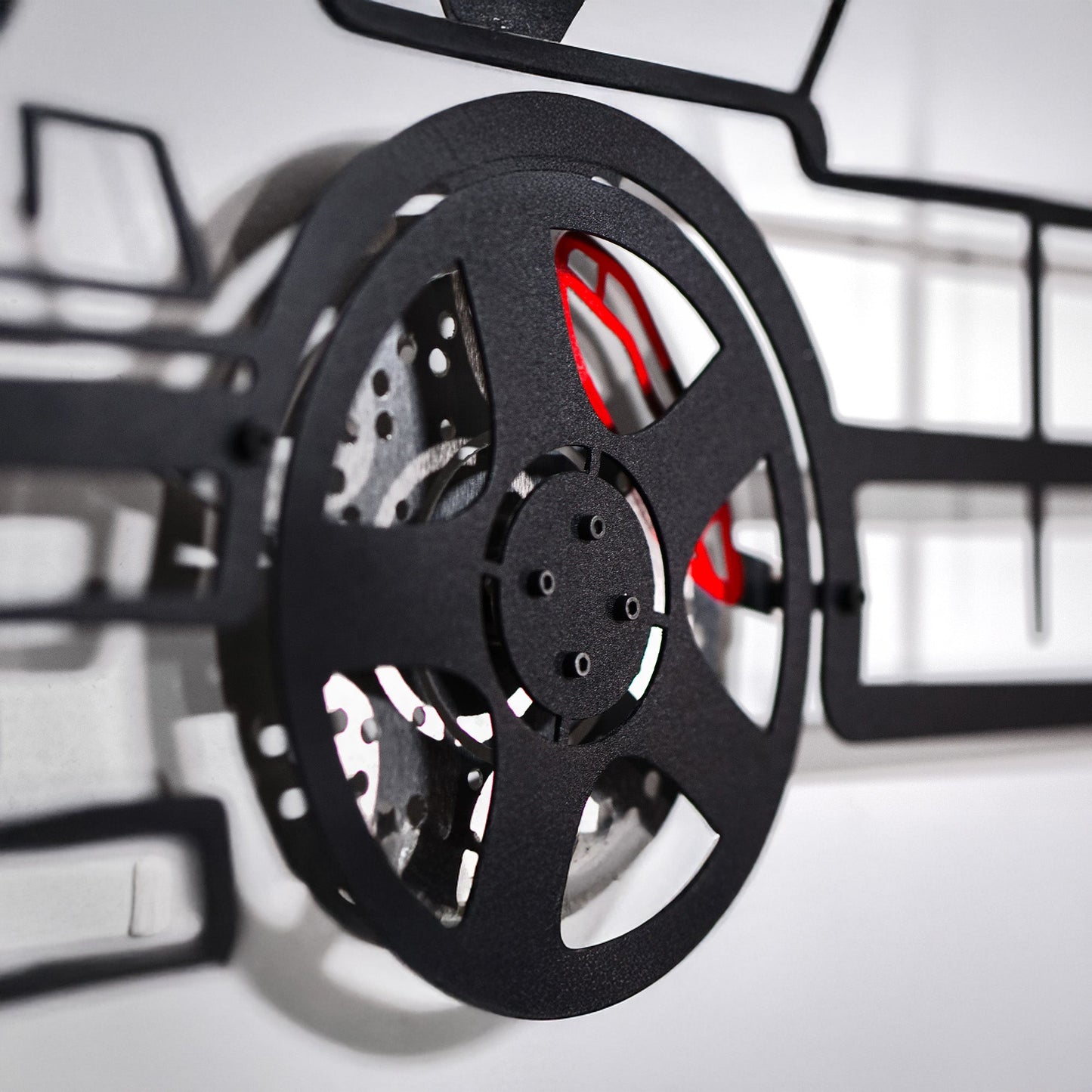 BMW E36 M3 Wall Art – Classic Steel Silhouette with Spinning Wheels-KAFMEKA015 - Tampa Home & Garden Store