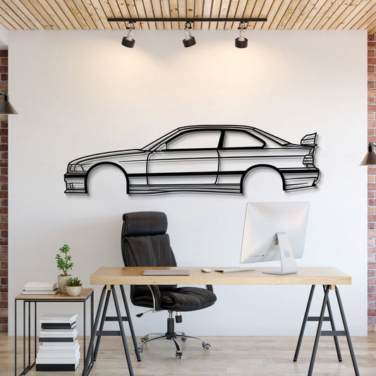 Décoration Murale Voiture Métal E36 M3 - MT0947
