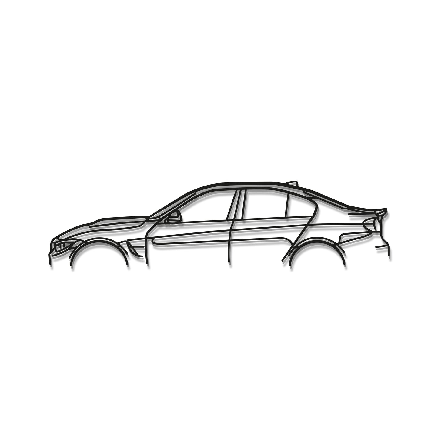 M3 F80 Classic Metal Car Wall Art - MT1010