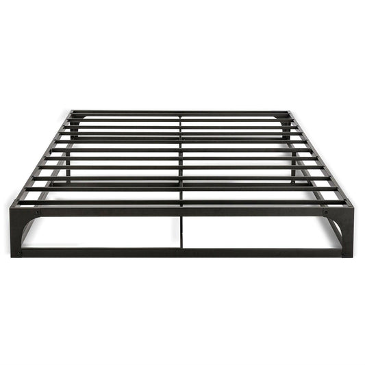 Full size Modern Low Profile Heavy Duty Metal Platform Bed Frame - Tampa Home & Garden Store