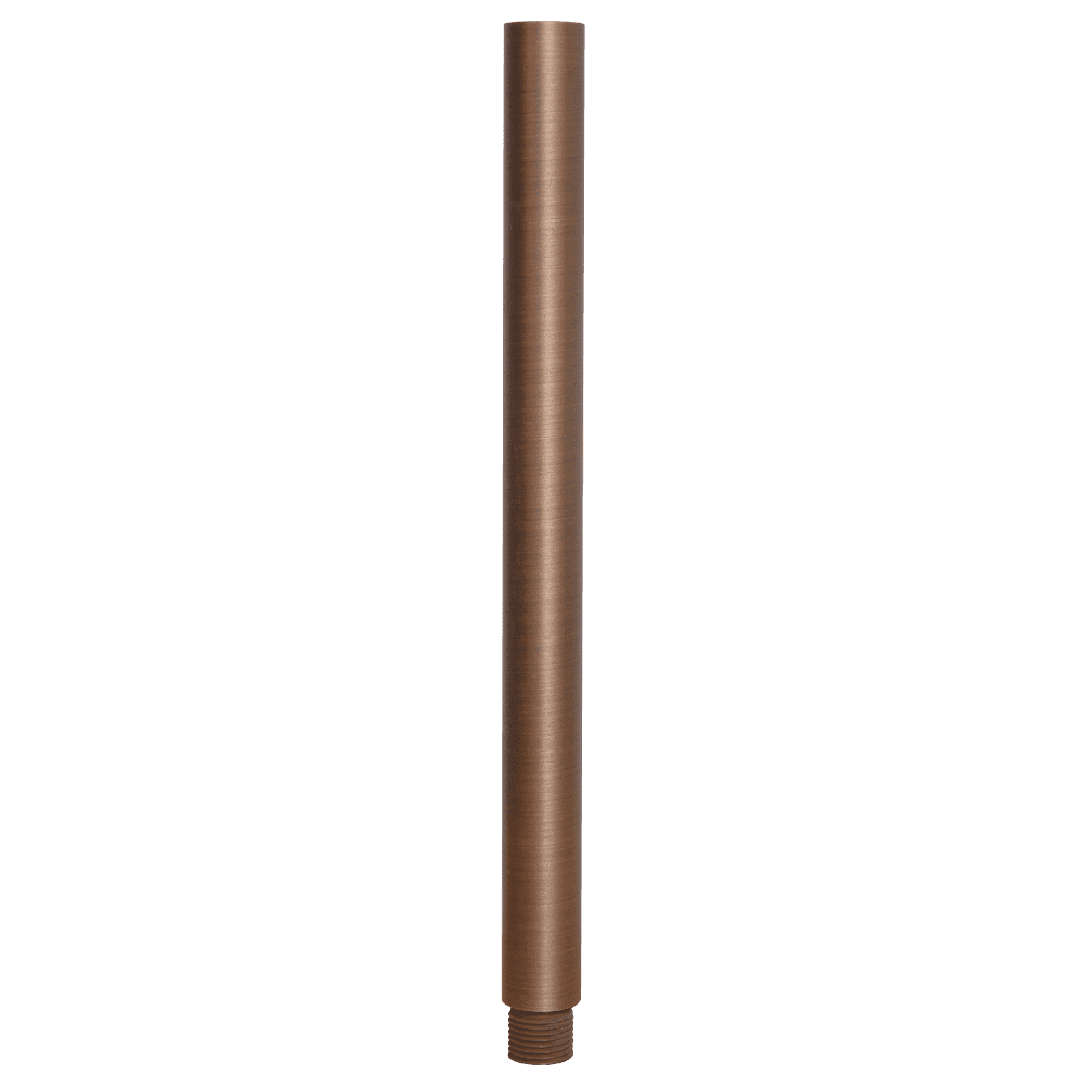 BPE - Brass Post Extension 6", 12" or 24" for Brass Path/Spot Light Fixtures - Tampa soil911.com