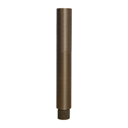 BPE - Extensión de poste de latón de 6", 12" o 24" para luminarias de latón para caminos y focos