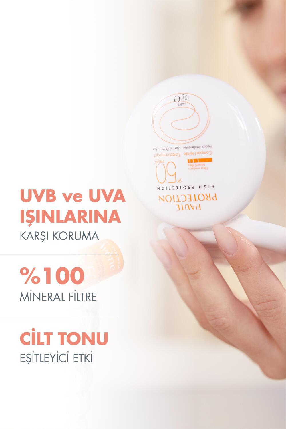 Avene Mineral Sunscreen Compact Powder SPF 50+ face powder with mineral filter by Beauty Care Bag on Tampa Home & Garden Store