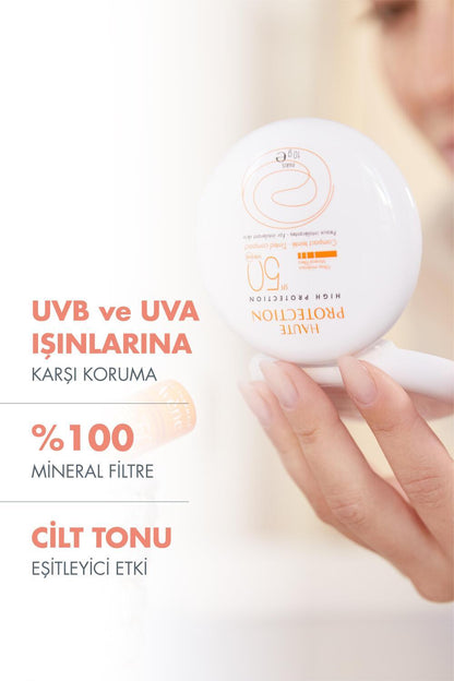 Avene Mineral Sunscreen Compact Powder SPF 50+ face powder with mineral filter by Beauty Care Bag on Tampa Home & Garden Store