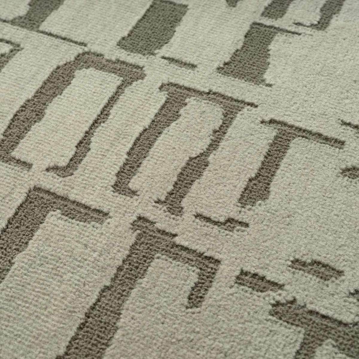 Dragan Green Modern Washable Area Rug, beige taupe geometric pattern, Boutique Rugs on Tampa Home & Garden Store