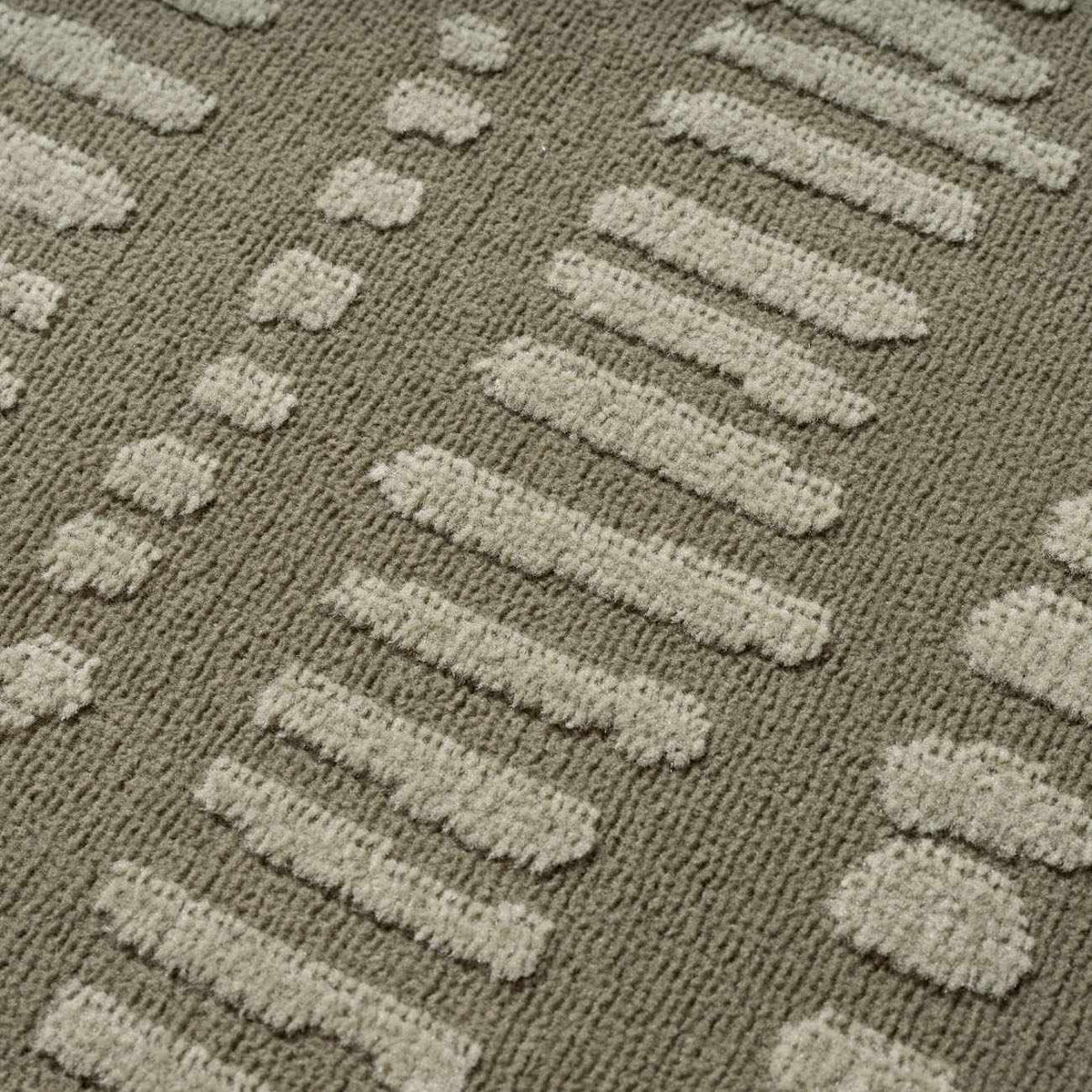 Dragos Green Modern Washable Area Rug beige dots Boutique Rugs on Tampa Home & Garden Store