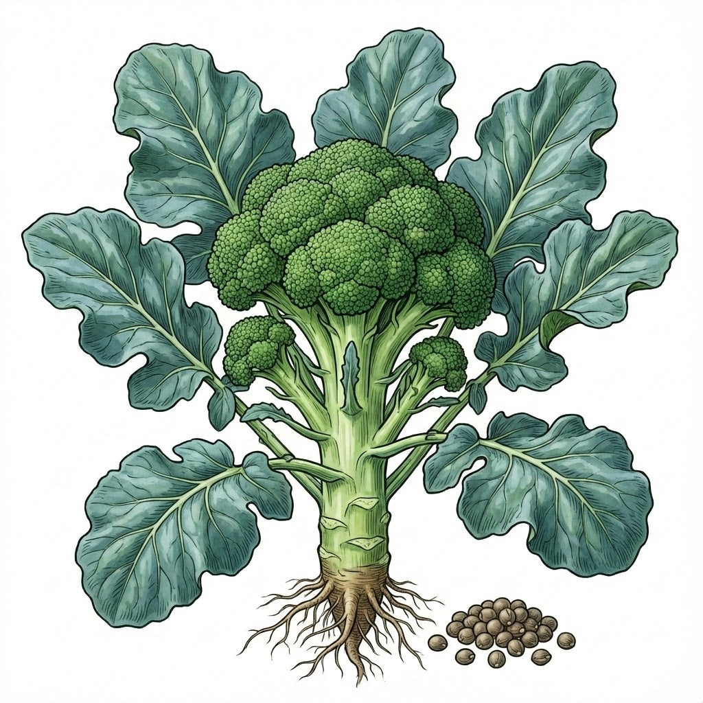 BROCCOLI Seeds, Calabrese - Tampa Home & Garden Store