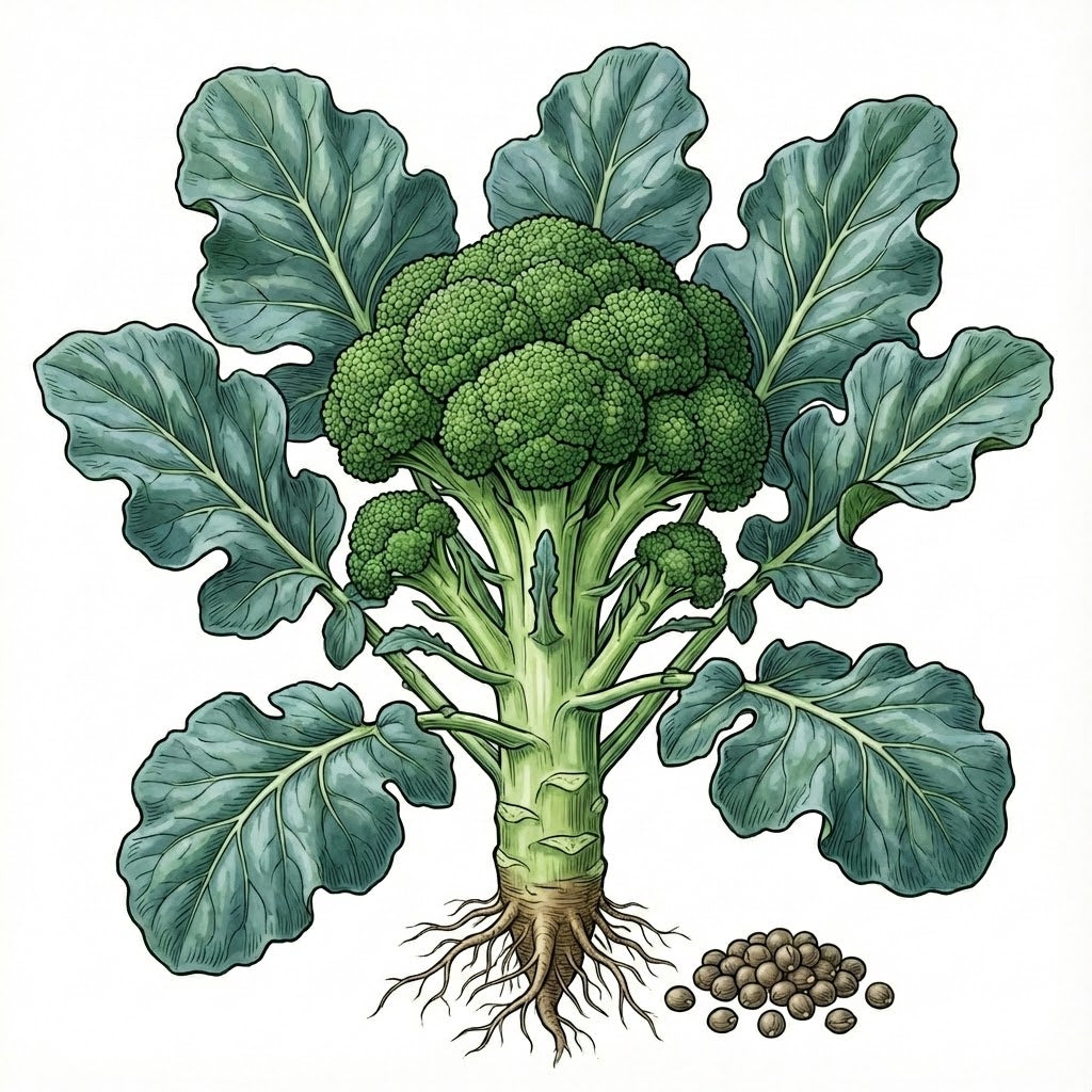 BROCCOLI Seeds, Waltham - Tampa Home & Garden Store