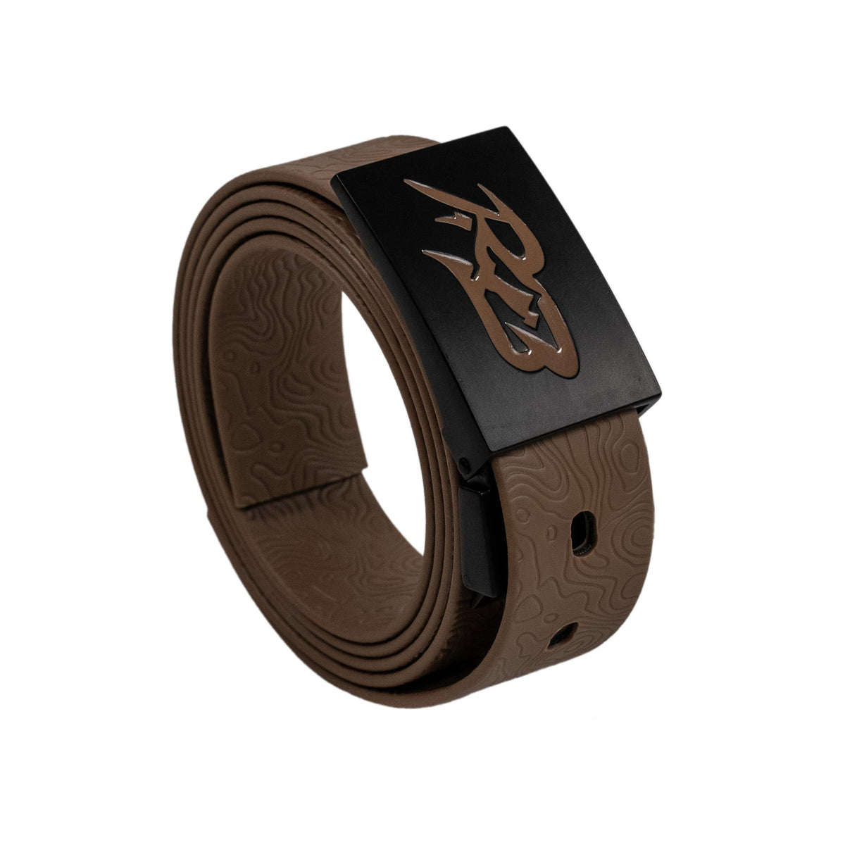 RB 2.0 Belt Ridge Belts brown embossed strap with black buckle on Tampa Home & Garden Store