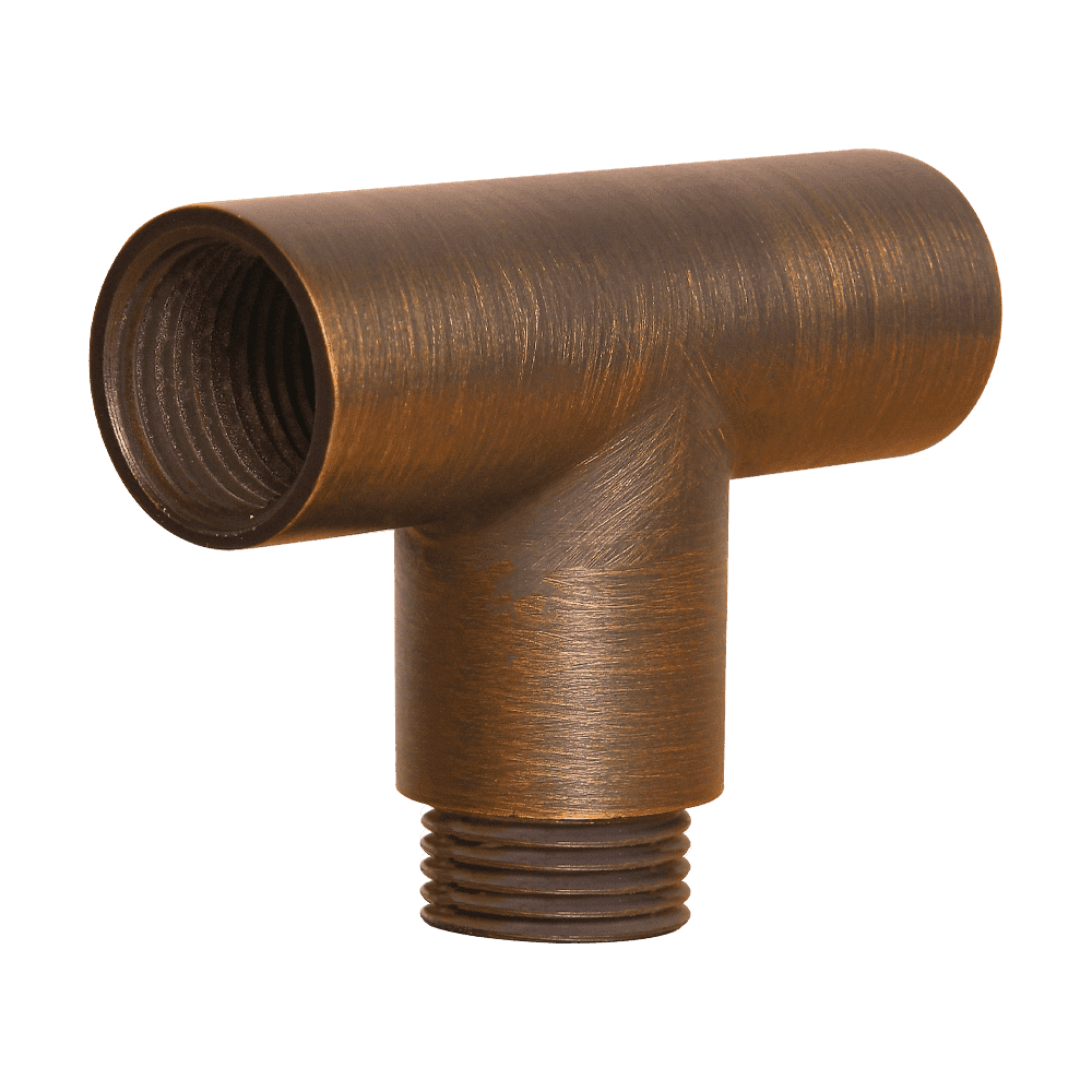BRT1 - Brass T-Bar Coupling Accessory for Post/Path Light Fixtures - Tampa soil911.com