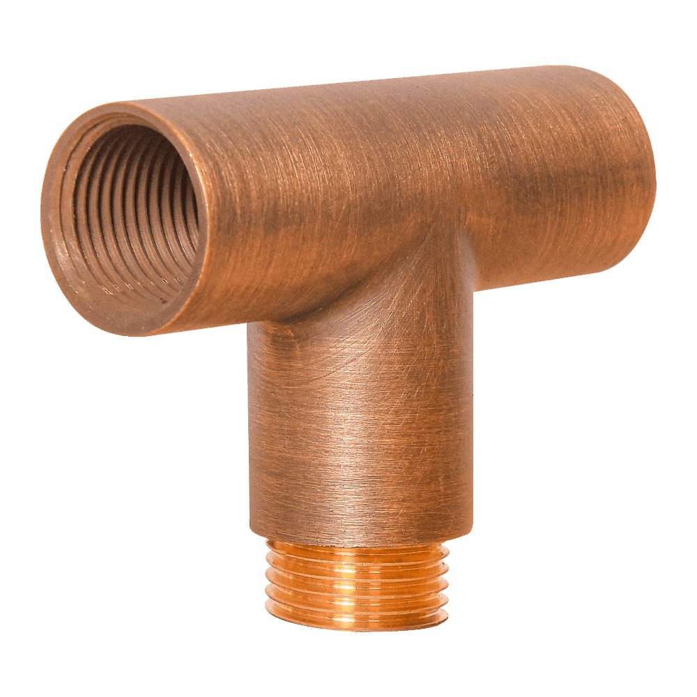 BRT1 - Brass T-Bar Coupling Accessory for Post/Path Light Fixtures - Tampa soil911.com