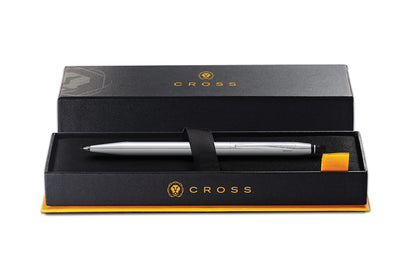 Cross Click Chrome 0.5mm mechanical pencil, silver chrome finish in black box with CROSS logo on Tampa Home & Garden Store