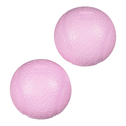 Boundr Dog Ball 2-Pack Bubblegum Chew Toy