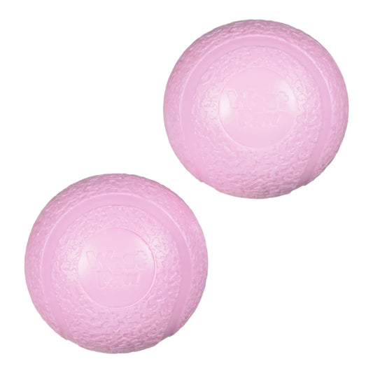 Boundr Dog Ball 2-Pack Bubblegum Chew Toy