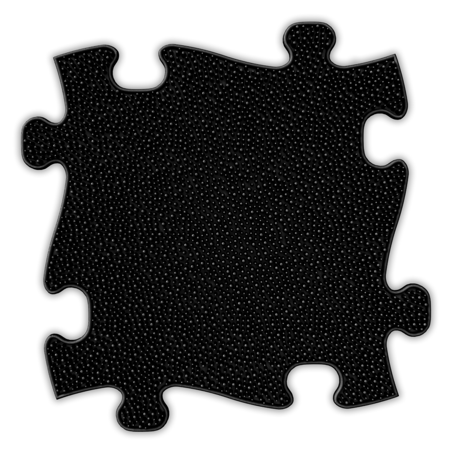 Tots Vision Puzzle Set play mats black with dotted textured surface by TINNITOTS on Tampa Home & Garden Store