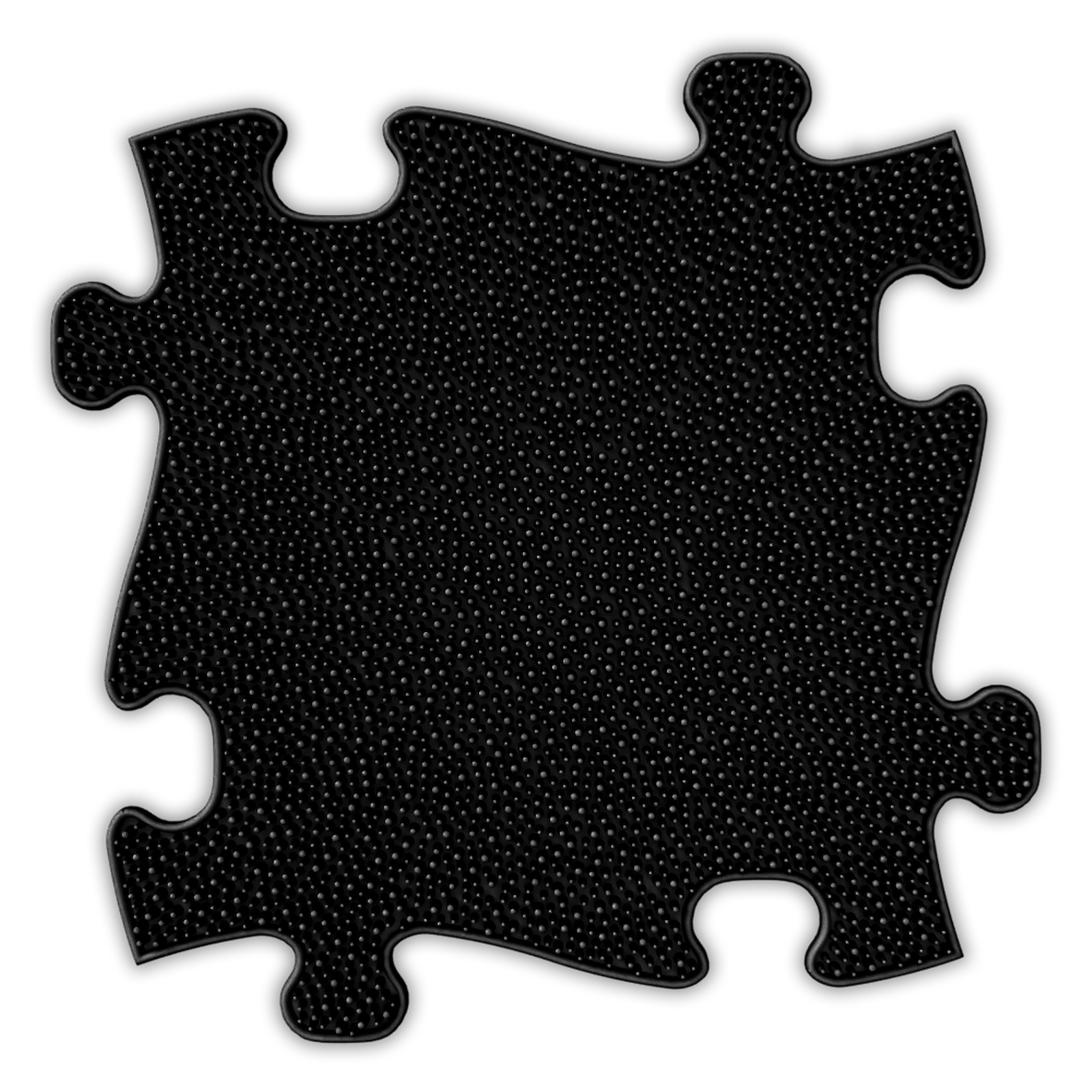 Tots Vision Puzzle Set play mats black with dotted textured surface by TINNITOTS on Tampa Home & Garden Store