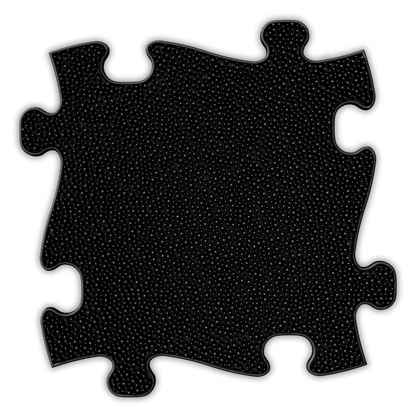 Tots Vision Puzzle Set play mats black with dotted textured surface by TINNITOTS on Tampa Home & Garden Store