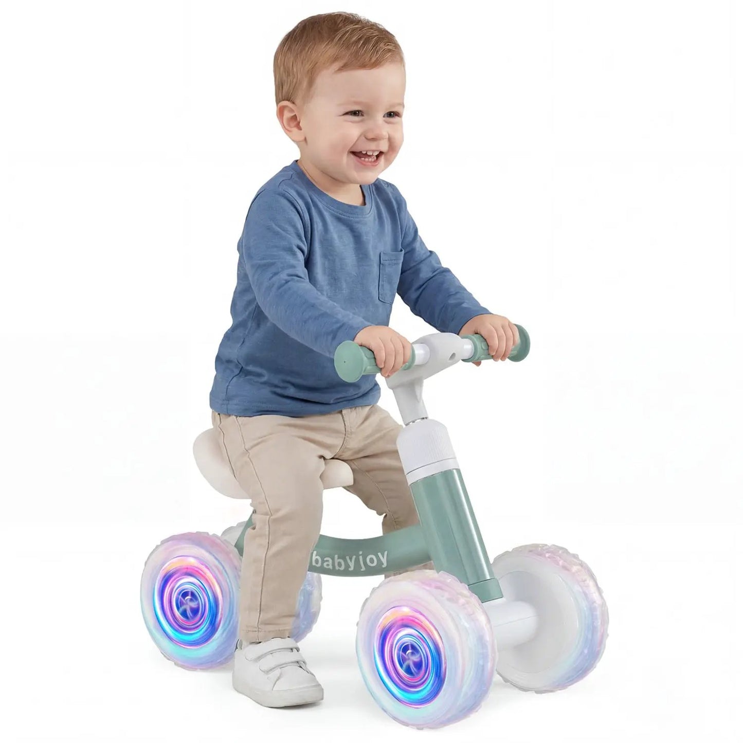 Baby Balance Bike with Adjustable Handlebar Seat