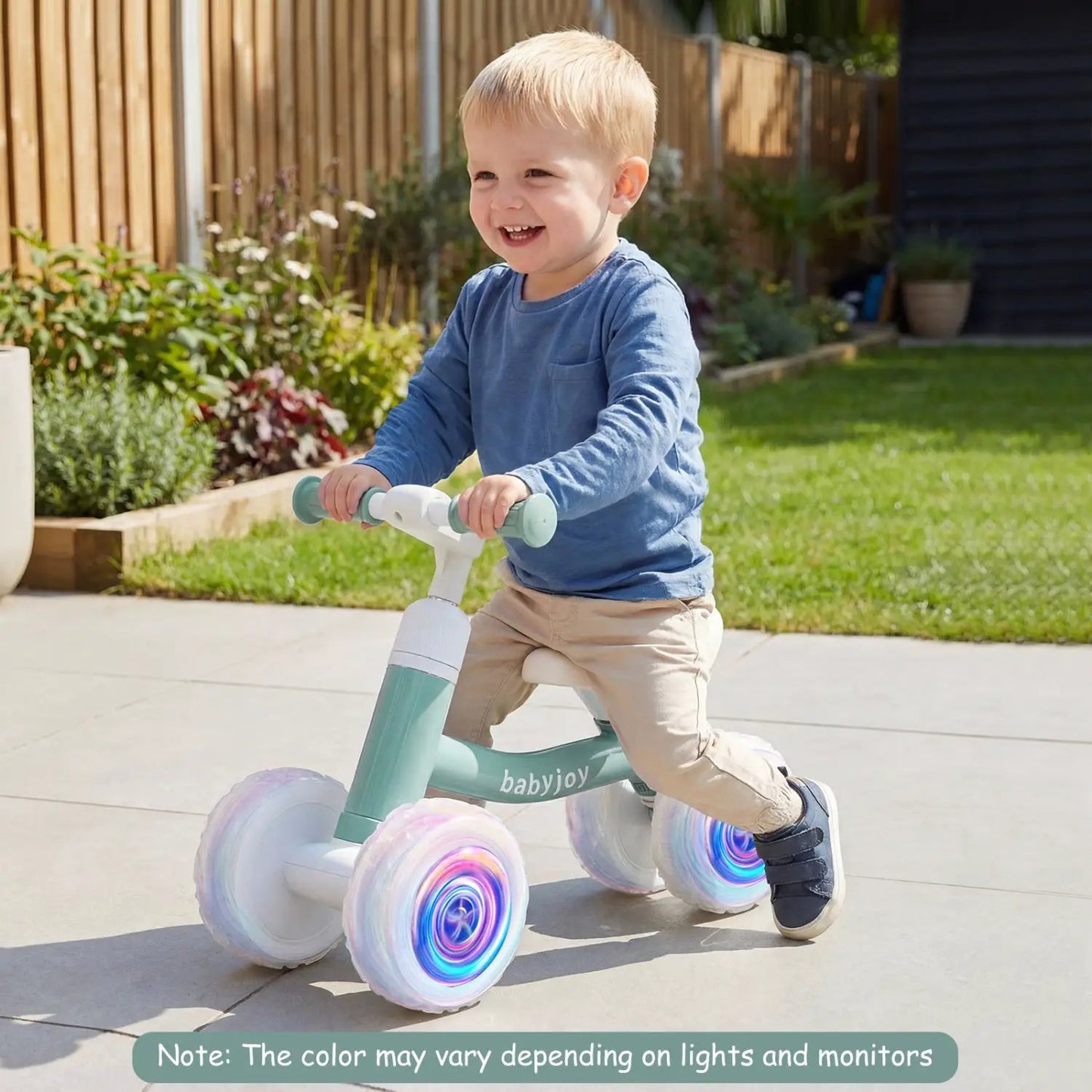 Baby Balance Bike with Adjustable Handlebar Seat