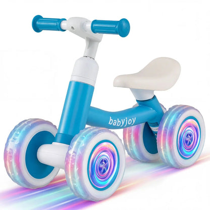 Baby Balance Bike with Adjustable Handlebar Seat