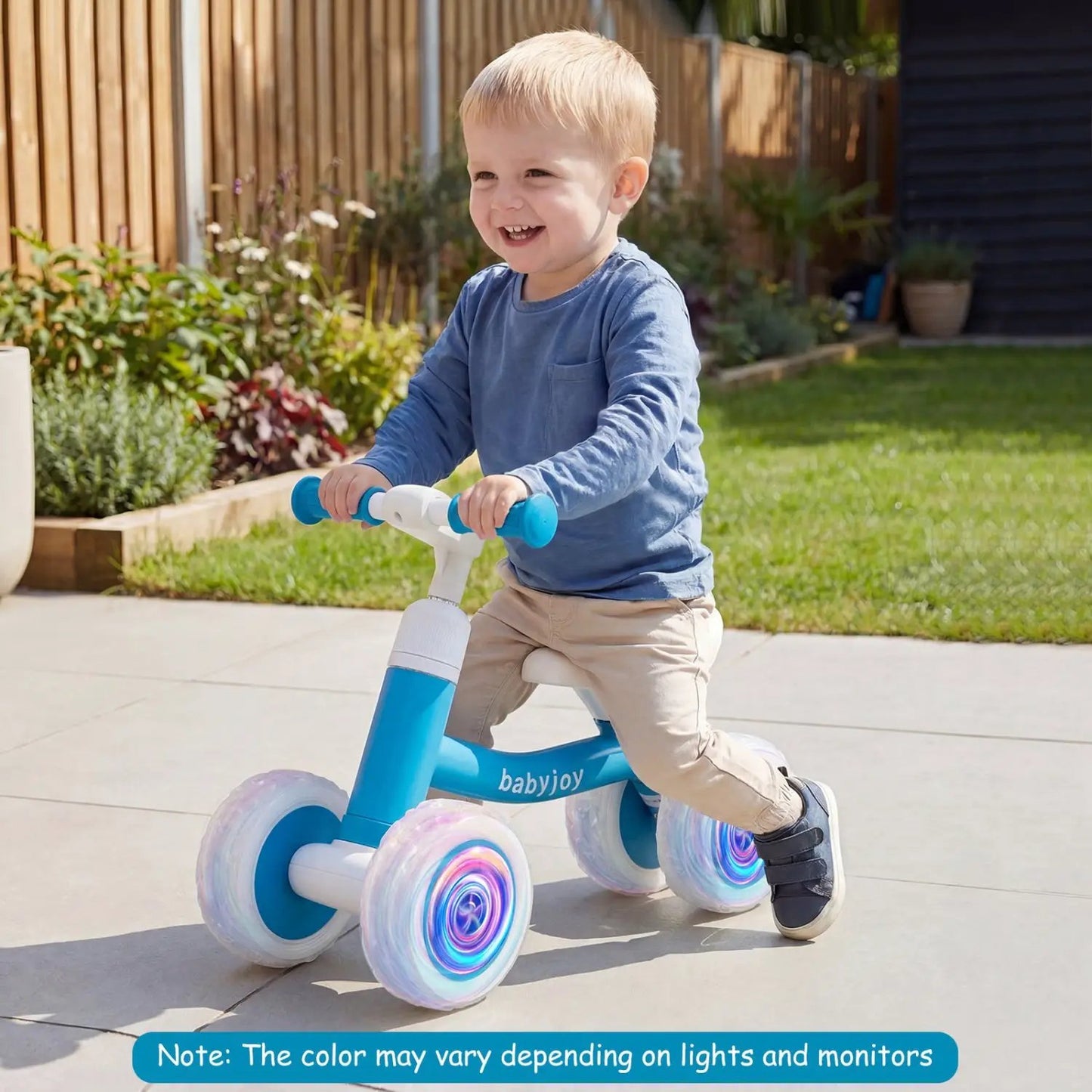 Baby Balance Bike with Adjustable Handlebar Seat