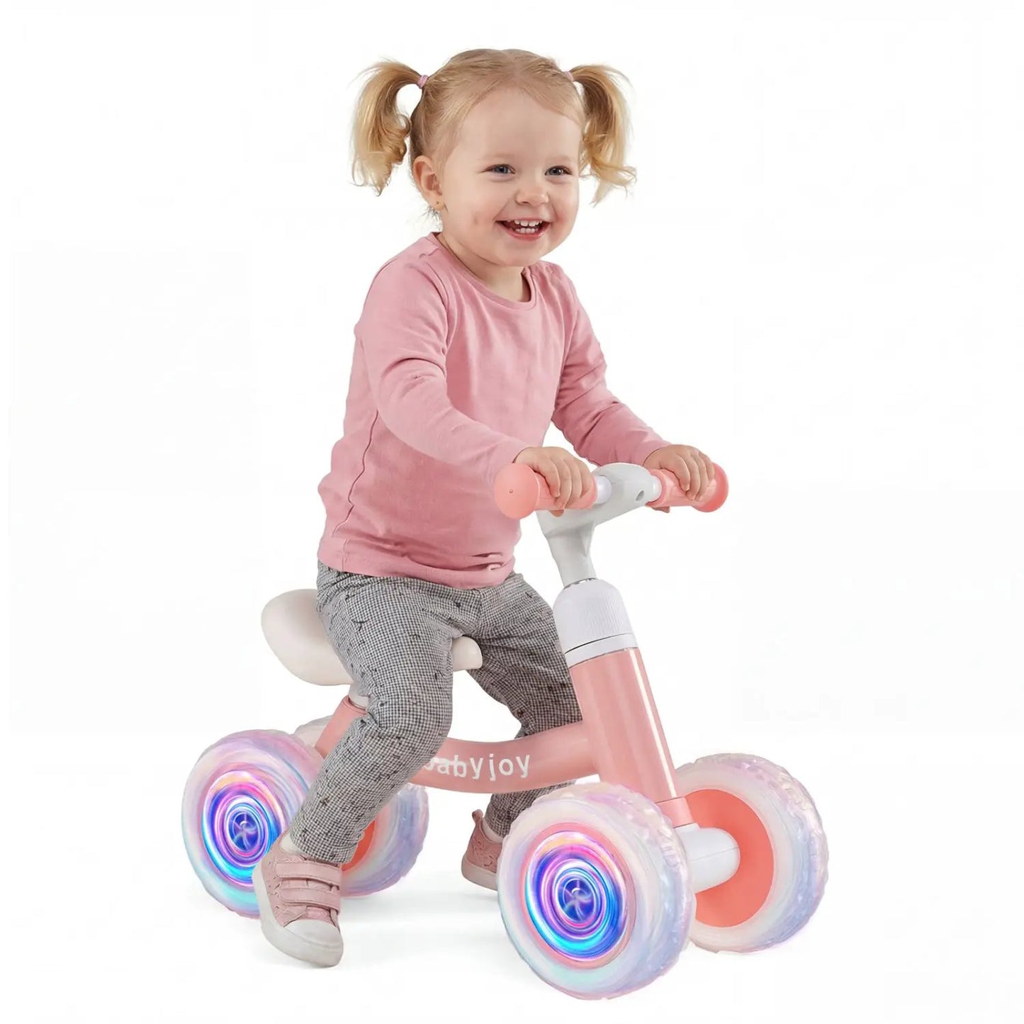 Baby Balance Bike with Adjustable Handlebar Seat