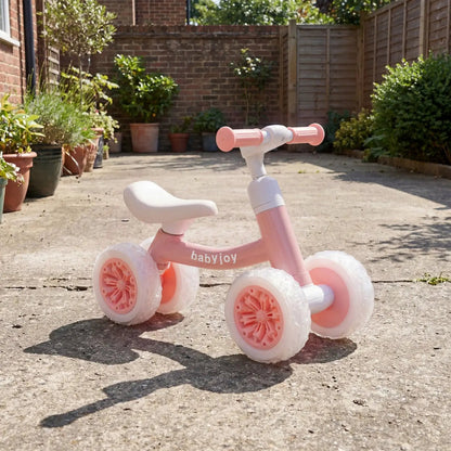 Baby Balance Bike with Adjustable Handlebar Seat